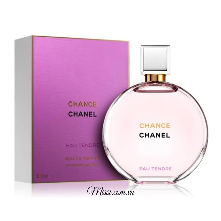 Thiết Kế Chanel Chance Hồng Edp Missi Perfume