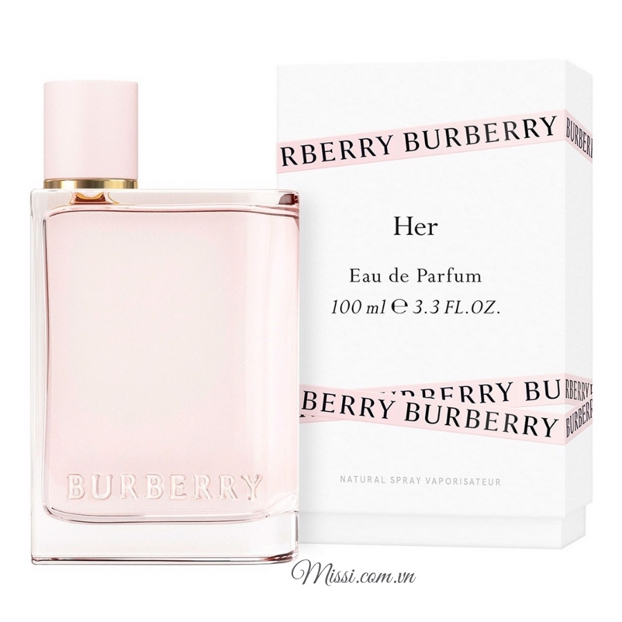 Thiết kế Burberry Her EDP Missi Perfume