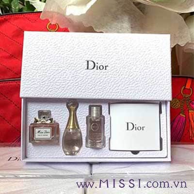 Nuoc Hoa Chinh Hang Nu Christian Dior 3 Chai 5ml