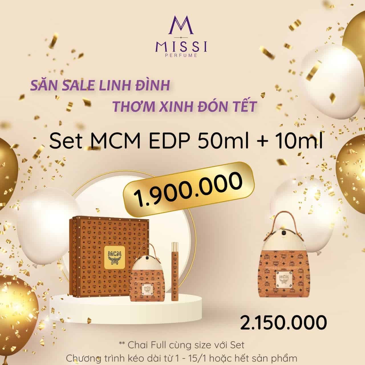 Set MCM EDP 50ml Missi Perfume