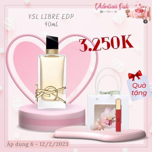 Combo quà Valentine - YSL Libre eau de parfum