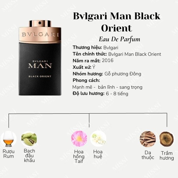 Bvlgari Man In Black Orient Edp