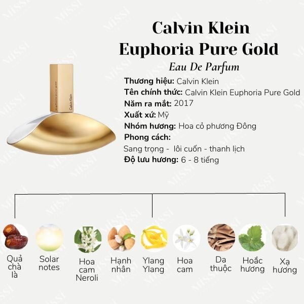 Calvin Klein Euphoria Pure Gold Edp