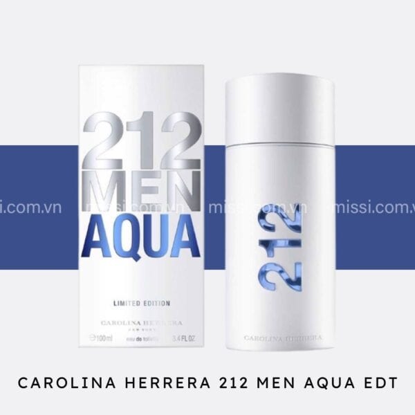 Carolina Herrera 212 Men Aqua Edt 2