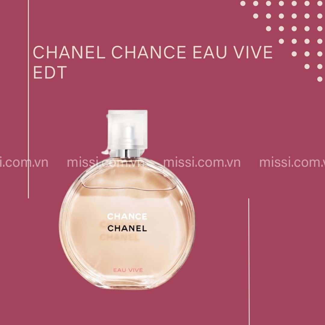 Nước Hoa Xịt Tóc Chanel Chance Eau Vive Hair Mist 35ML  Thế Giới Son Môi