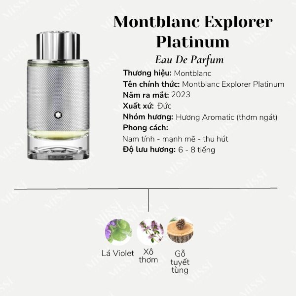 Montblanc Explorer Platinum Edp