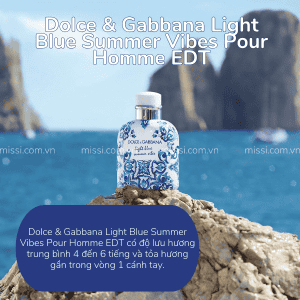 Dolce Gabbana Light Blue Summer Vibes Pour Homme EDT 3