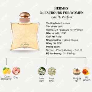 Hermes 24 Faubourg For Women
