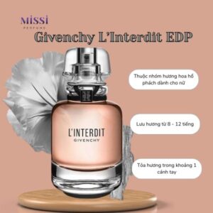 MISSI Givenchy LInterdit EDP 3