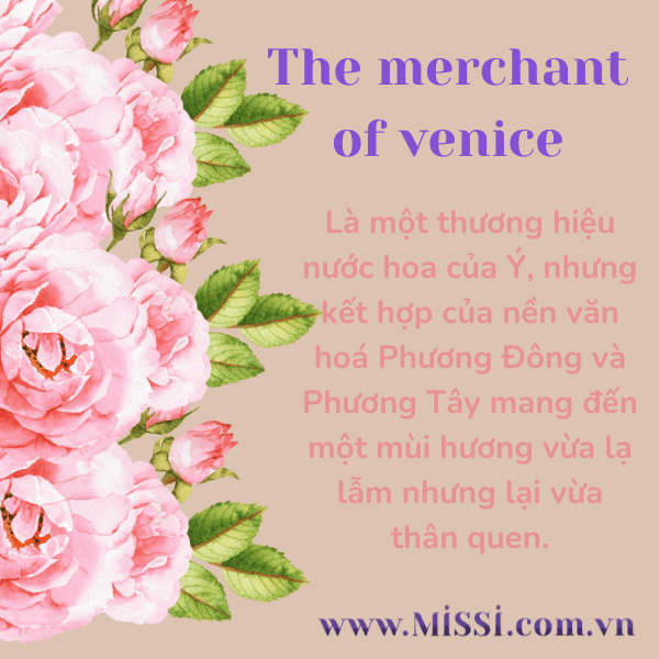 nước hoa the merchant of venice