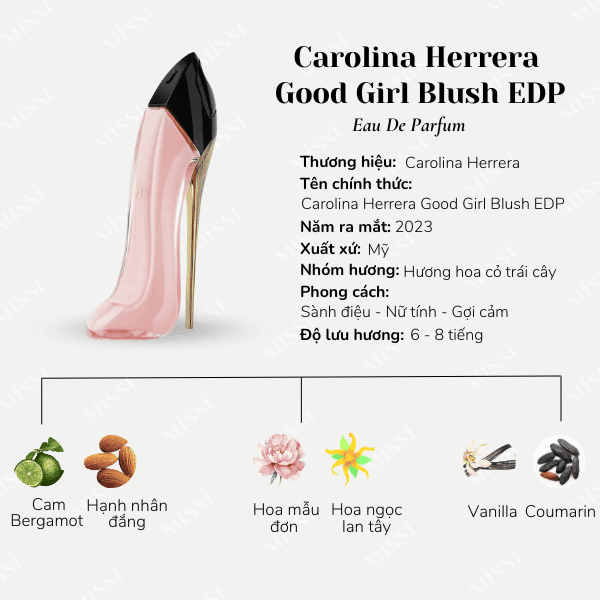 Carolina Herrera Good Girl Blush EDP+1 