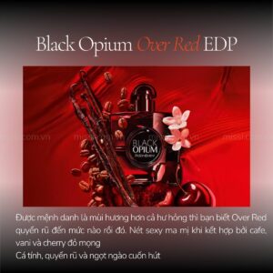 YSL Black Opium Over Red EDP 4