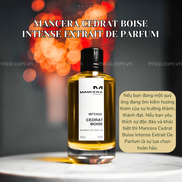 Mancera Cedrat Boise Intense Extrait De Parfum 3